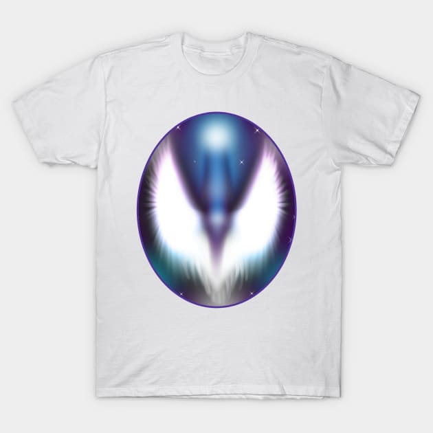 ArchAngel Gabriel Emblem as Gods Messenger T-Shirt by MettaArtUK